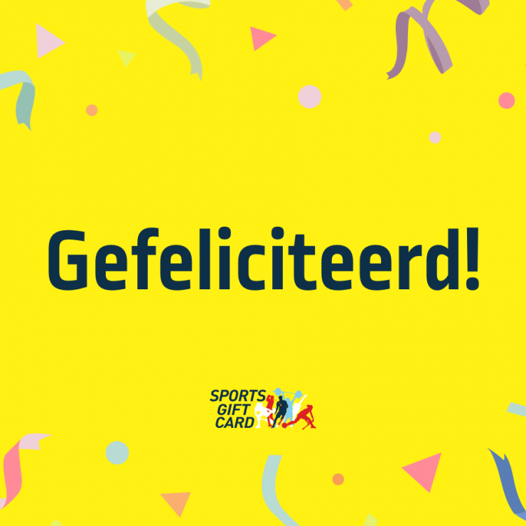 Digitale sports gift card